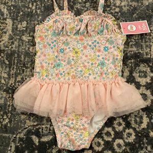 Girls one piece bathing suit